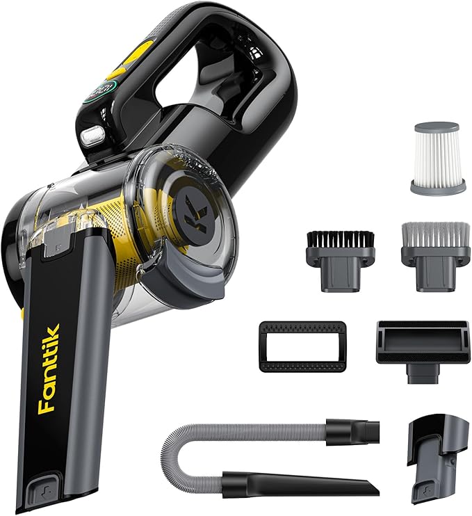 Fanttik Fold V10 APEX Pivot Cordless Car Vacuum, 17000Pa Handheld Vacuum by FANTTIK%C2%AE