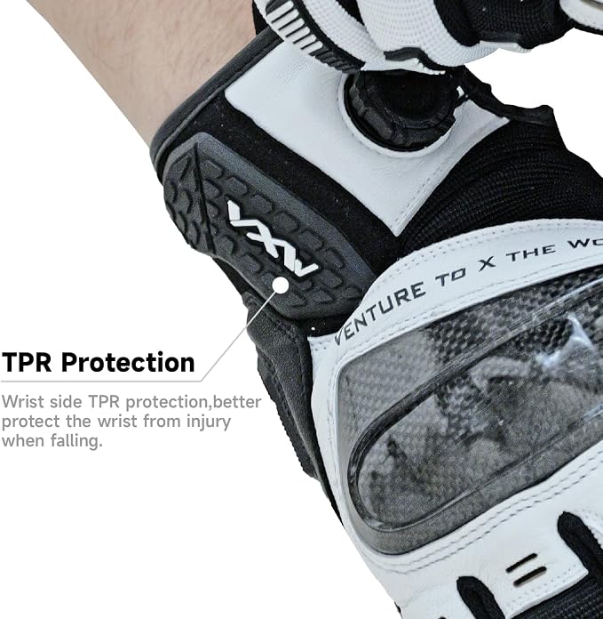 VXW High Protection Motorcycle Gloves - Image 6