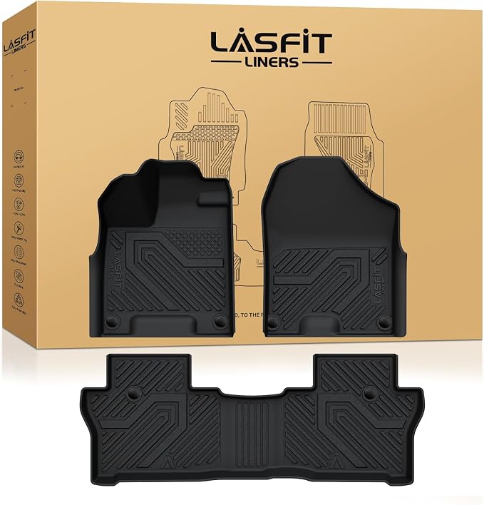 LASFIT Floor Mats for Honda Passport 2019 2020 2021 2022 2023 2024 2025 by LASFIT