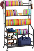 Portin 5 Tier Disc Golf Storage Rack, Disc Station Organizer by Portin