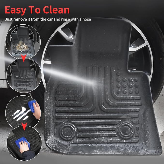 All Weather Floor Mats and Cargo Liner Set Fit - Image 6