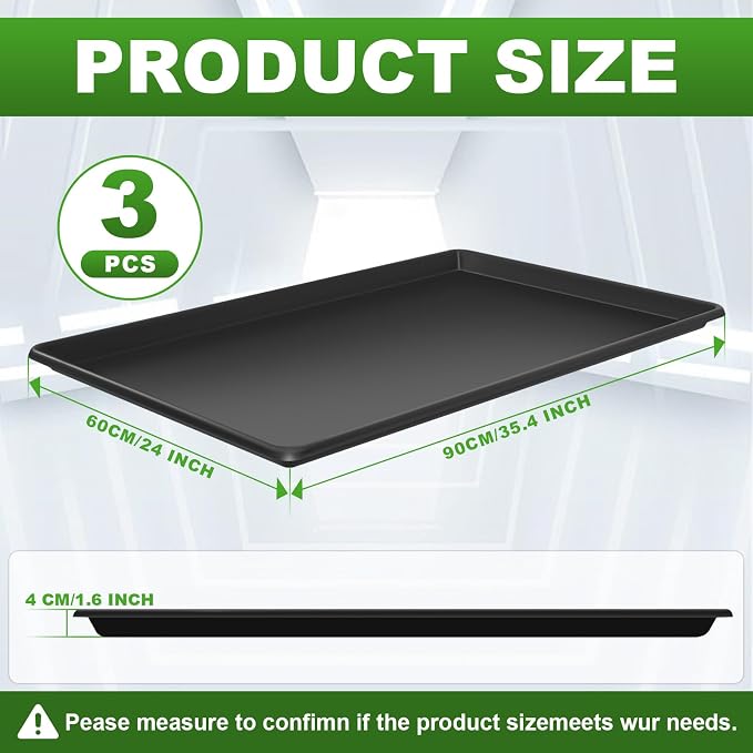 3 Pcs Extra Large Oil Drip Pan for Under Car - Image 2