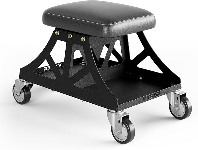 Vyper Low Pro Garage Stool by VyperIndustrial