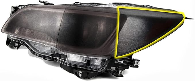 Luxe LightWrap Dark Metal Universal Headlight Tail Light Tint Kit - Image 3