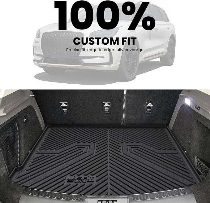LASFIT Trunk Mat for Lincoln Corsair 2025 2024 2023 2022 2021 2020, All Weather - Image 4
