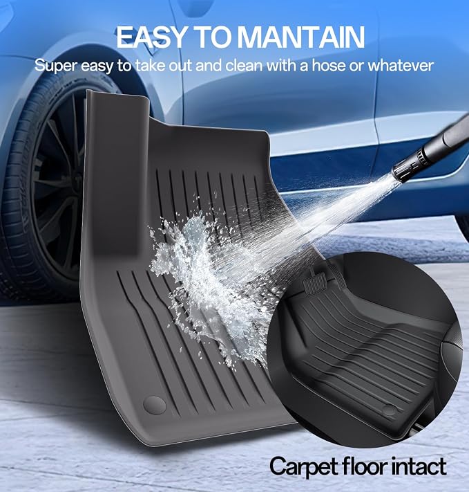 Floor Mats Fits for Tesla Model 3 2023-2018 - Image 5