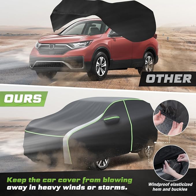 Mixsuper Liner Car Cover for Honda CR-V 1997-2026, 7 Layers Full Car Cover All - Image 6