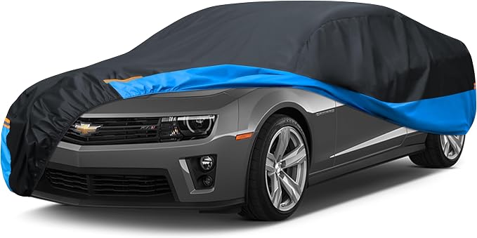Car Cover Waterproof All Weather Outdoor Windproof Dustproof UV Protection Fit by FSGRICH
