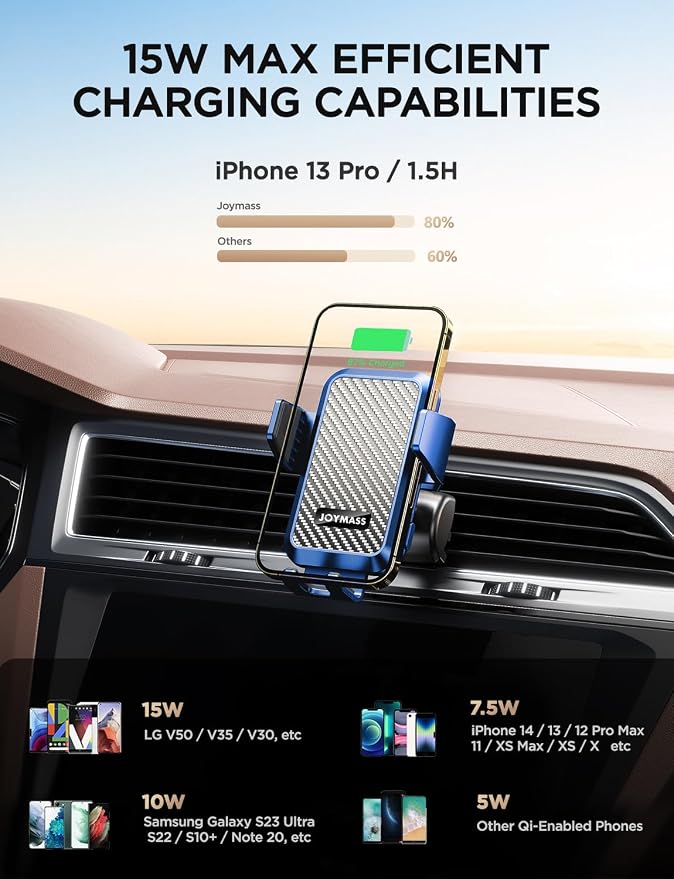 Wireless Car Charger, Phone Holders - Image 3