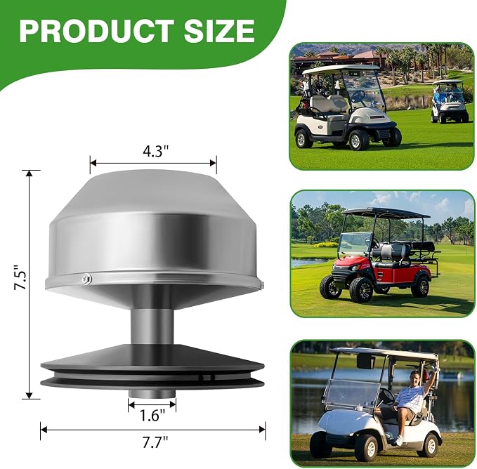 Golf Cart Primary Drive Clutch Kit Fits - Image 2
