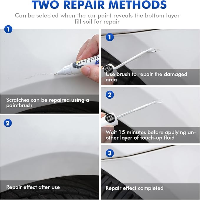 Shimmering Silver Touch Up Paint Compatible - Image 4