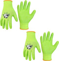HANDLANDY 2 Pairs Kids Gardening Gloves, Toddler Children Garden Yard Work by HANDLANDY