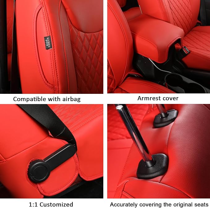 GIANT PANDA Customized Front Car Seat Covers - Image 4