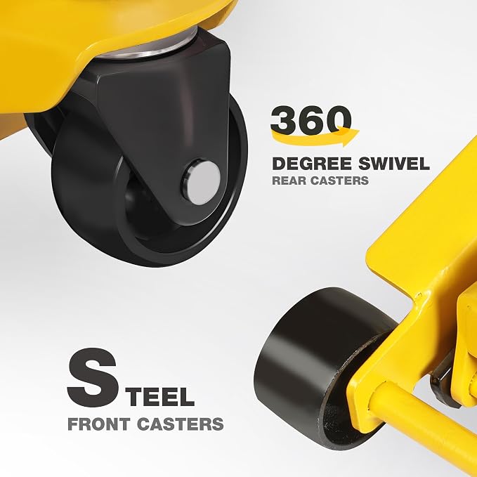 YELLOW JACKET 3.5 Ton Low Profile Floor Jack Quickly Lift Hydraulic Car Jack - Image 5
