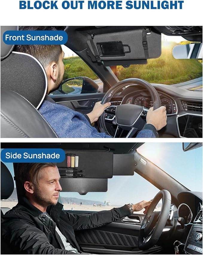 JOYTUTUS Car Sun Visor Extender, Sun Visor - Image 3