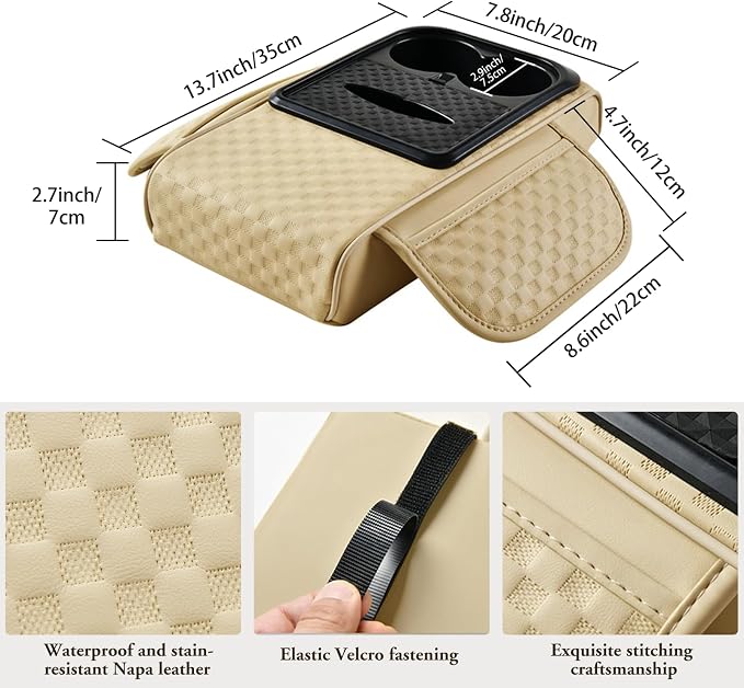 Car Center Console Cover, Armrest Cover - Image 5