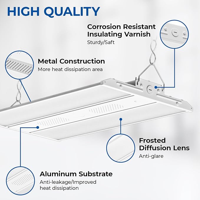 CINOTON 4FT 220W LED Shop Light - Image 5