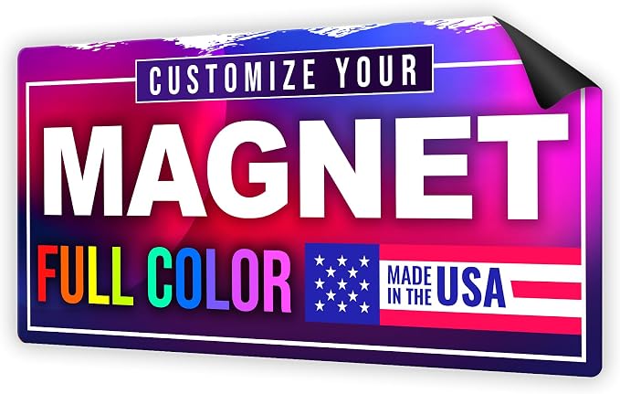 12"x24" Custom Magnet Signs in Full Color - Image 3
