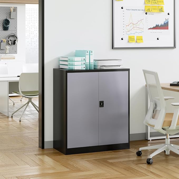 Metal Storage Cabinet, Lockable Storage Cabinet - Image 2