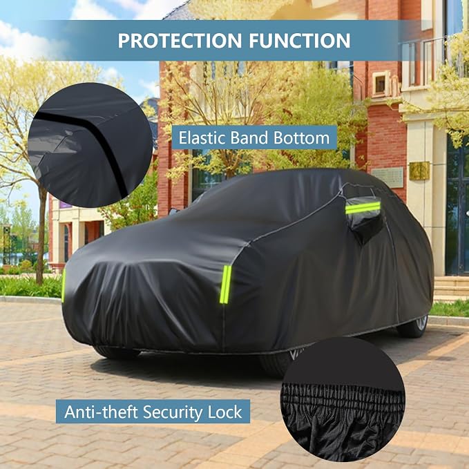 7 Layers Heavy Duty SUV Car Cover Fit - Image 6