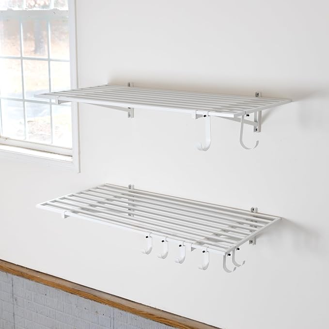 StoreYourBoard 2-Pack Heavy Duty Wall Shelves – Wall-Mounted Garage Storage - Image 6