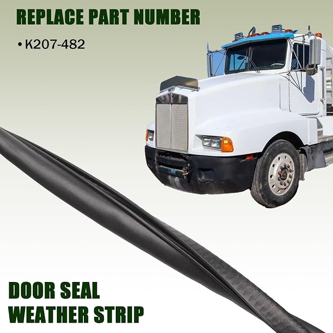 ZONFANT Cab Rubber Weatherstrip Car Door Seal Compatible - Image 2