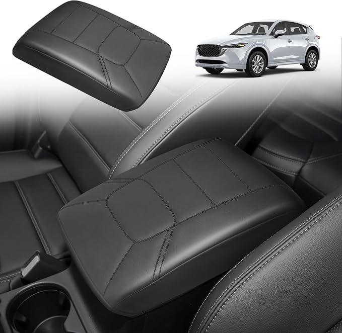 Muslogy Armrest Pad Center Console Cover Compatible by Muslogy