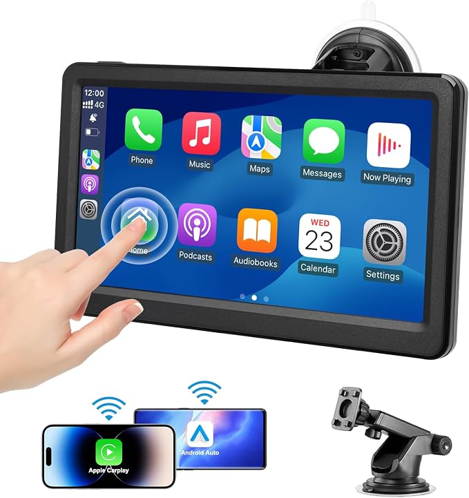Wireless Carplay Screen for Car, Pantalla para Carros by Unknown