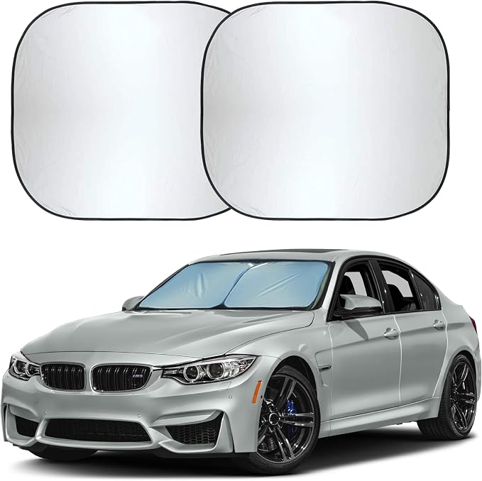 Car Windshield Sun Shade Foldable | Front Windshield Shade by Autovir