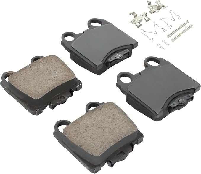 Premium Semi-Metallic Rear Brake Pads Replacement - Image 2