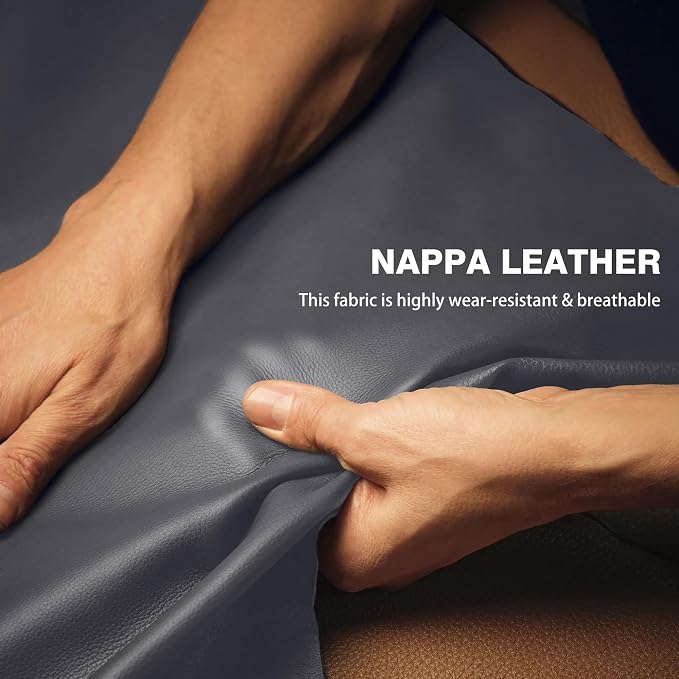 【2025 Model】 Breathable Soft Leather Car Steering Wheel Cover - Image 4