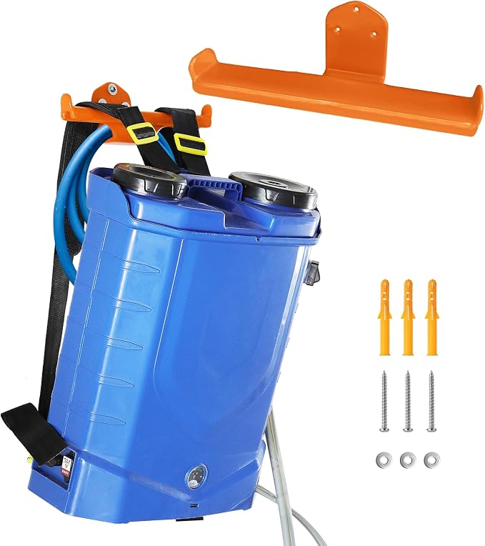 Backpack Leaf Blower Hanger, 1 Pack Backpack Sprayer Wall Mount, Heary Duty by OSROENE