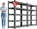 Metal Garage Storage Shelf, Heavy Duty 5 Tier Shelving Unit, Industrial Utility by OLLRRACT