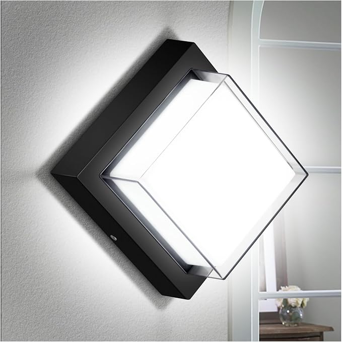 Exterior Wall Lights, Modern Waterproof Outdoor Wall Mount Lighting by TOMOURD