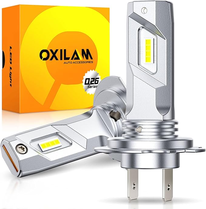 OXILAM H7 LED Light Bulbs, 40000LM Super Brighter 6500K H7 Fog Bulbs, Plug and by OXILAMDIRECT