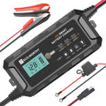 ECO-WORTHY 10A Lifepo4 Battery Charger 12V, Smart Car Battery Charger by ECO-WORTHY