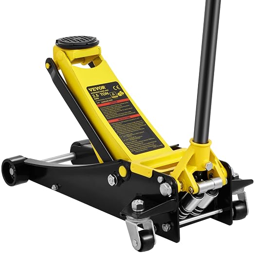 VEVOR 2.5 Ton Low Profile, Heavy-Duty Steel Racing Floor Jack by VEVOR
