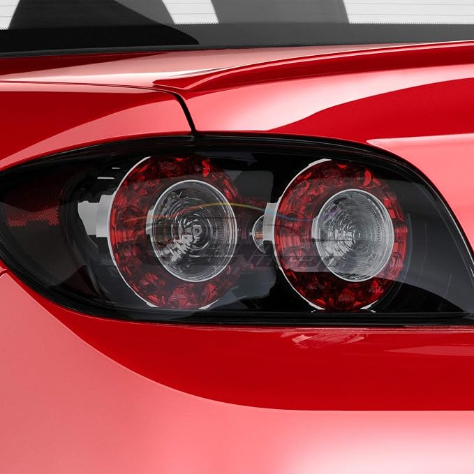 EZAUTO WRAP Free Tool Kit 12"x84" Glossy Medium Black Smoke Headlight Taillight - Image 5