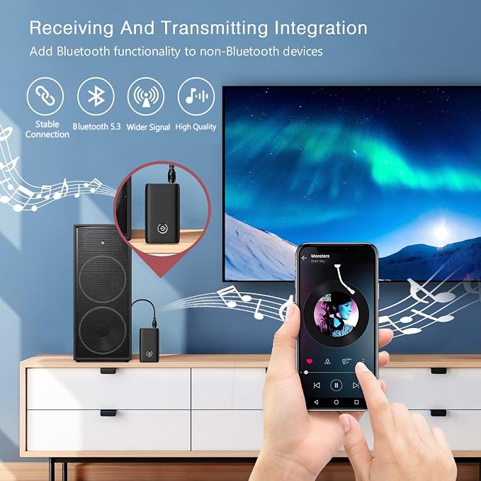 LOFICOPER Bluetooth Transmitter Receiver - Image 2