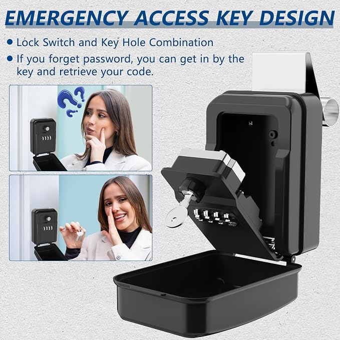 SL-591 Car Window Lock Box for Turo, Car Key Lock Box - Image 8