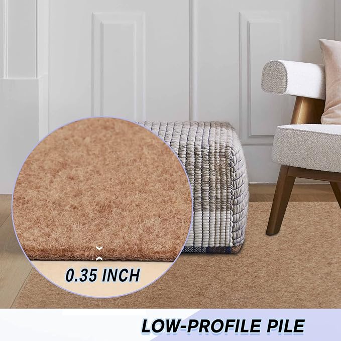 Custom Size Backed Non-Slip Area Rugs Runner, Easy Clean, Waterproof Runner Rugs - Image 3