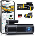GKU Dash Cam Front and Rear, 4K 60fps＋2.5K Dashcam, STARVIS Sensor, 5G WiFi GPS by GKUdashcam