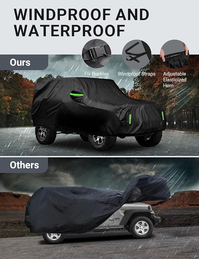 Proadsy 6 Layers Car Cover Custom Fit - Image 4