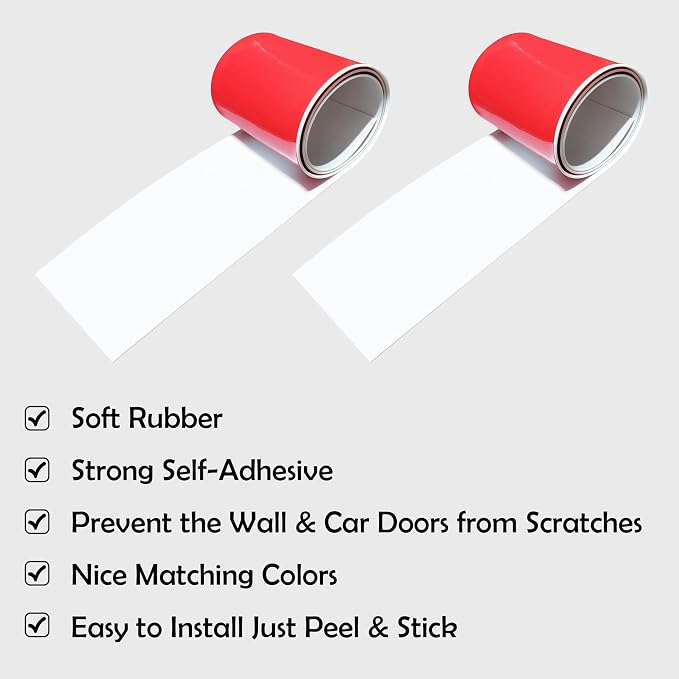 Rubber Bond Garage Wall Protectors - Image 2