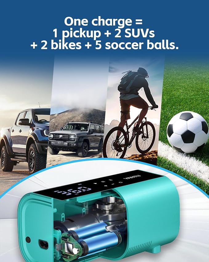 YANTU Cordless Tire Inflator - Image 5
