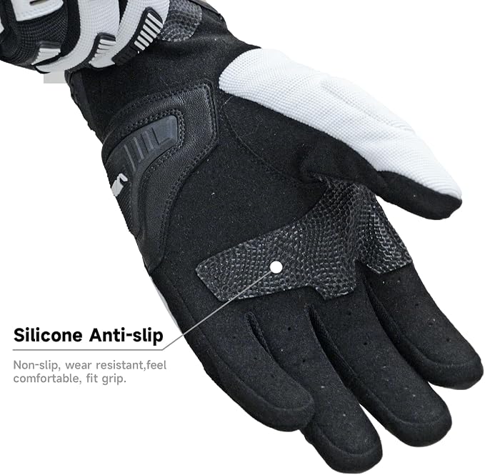 VXW High Protection Motorcycle Gloves - Image 7