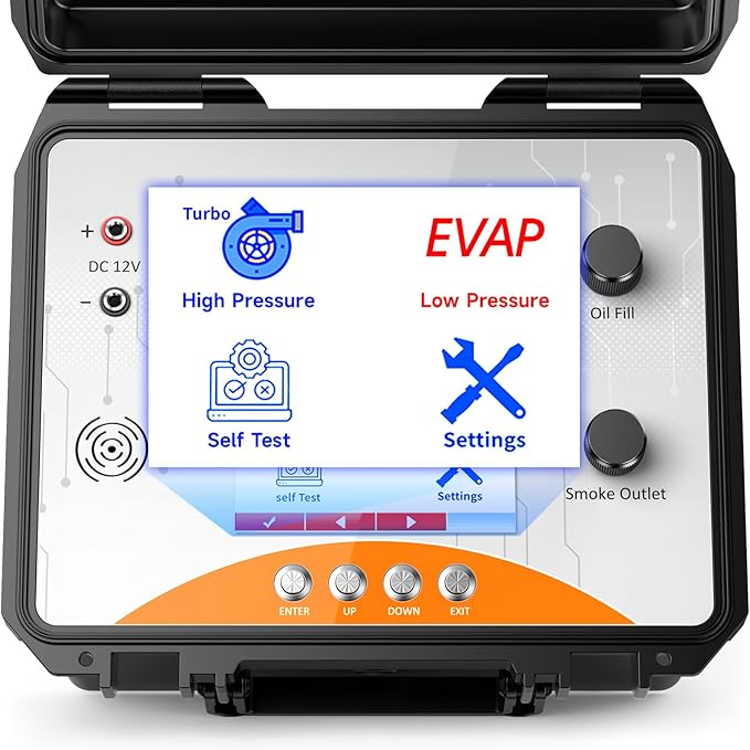 ANCEL L8000 Automotive Smoke Machine | Dual Mode Diagnostic Leak Tester by ANCEL