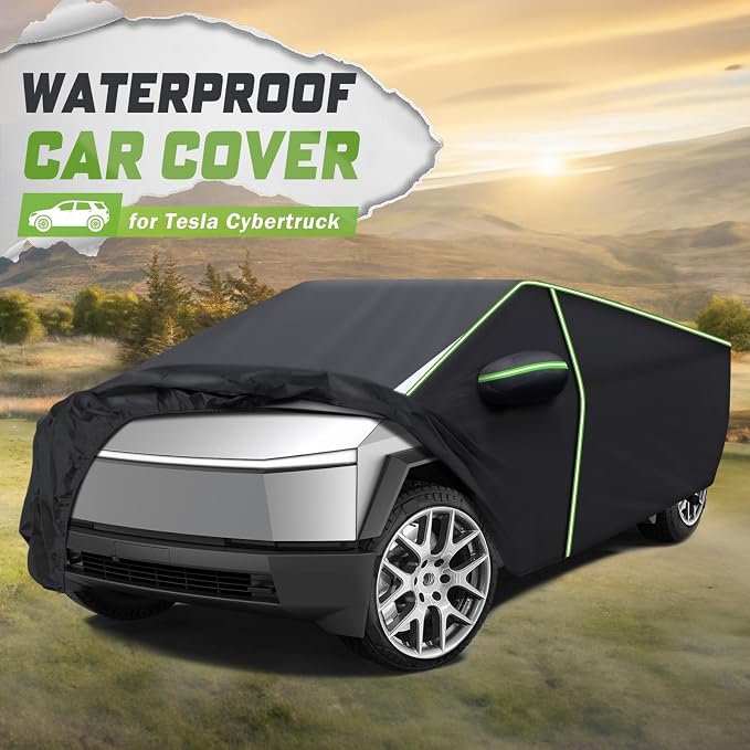 Mixsuper Liner Car Cover for Tesla Cybertruck 2024-2026, 7 Layers Waterproof - Image 2