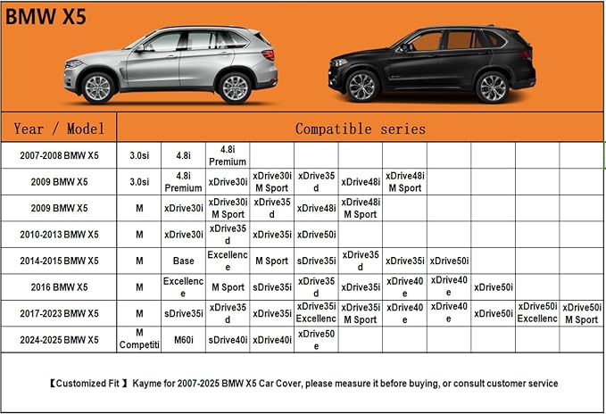 Kayme 6 Layers SUV Car Cover Custom Fit - Image 6