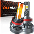LUXSTER Punisher H11 H9 LED Bulbs, H8 H16 Foglight, 40000LM Ultra Bright by Luxster